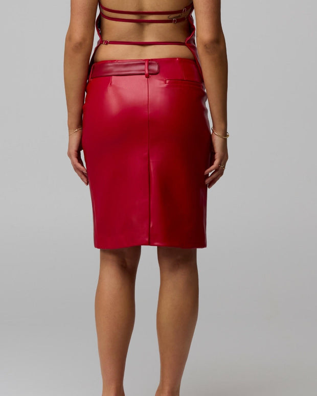 The Cherry Midi Skirt